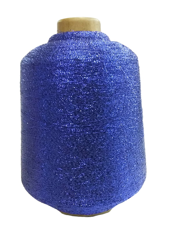 Fio Lurex Azul (importado) cone de 50 grs