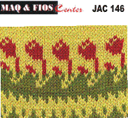 Cartela Perfurada Jacquard - JAC 146 - Elgin, Silver, Singer