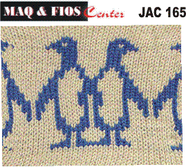 Cartela Perfurada Jacquard - JAC 165 - Elgin, Silver, Singer