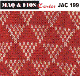 Cartela Perfurada Jacquard - JAC 199 - Elgin, Silver, Singer