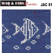 Cartela Perfurada Jacquard - JAC 81 - Elgin, Silver, Singer