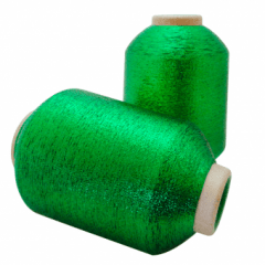 Fio Metalizado Lurex Verde (cone de 50Grs)