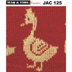 Cartela Perfurada Jacquard - JAC 125 - Elgin, Silver, Singer