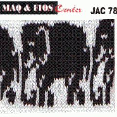 Cartela Perfurada Jacquard - JAC 78 - Elgin, Silver, Singer