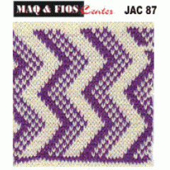 Cartela Perfurada Jacquard - JAC 87 - Elgin, Silver, Singer