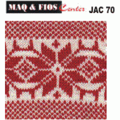 Cartela Perfurada Jacquard - JAC 70 - Elgin, Silver, Singer