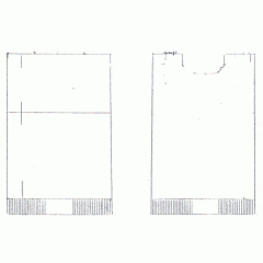 Receita de Tricô a Máquina - Nº 152 - Blusa Colorida em Ponto Meia Decote quadrado Tam.42 / 44